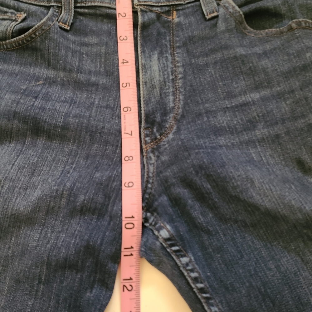 Paige Normandie Jeans Size 31 W=31 I=31 Straight Leg - Picture 9 of 10